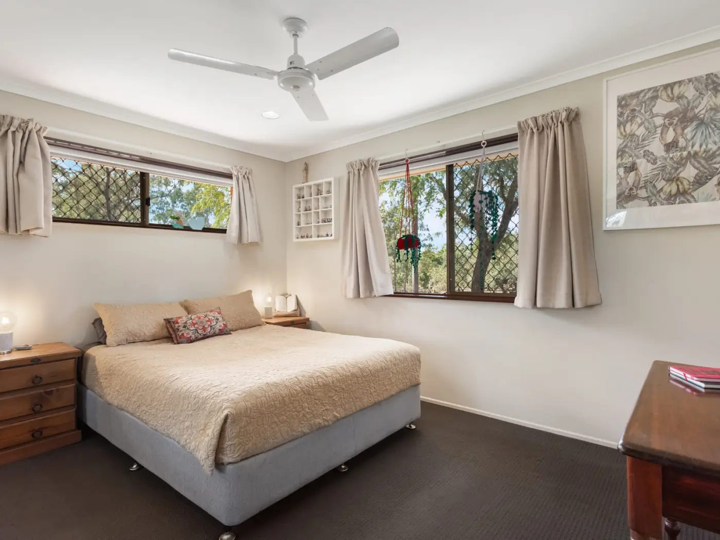 Second bedroom with built-in robes